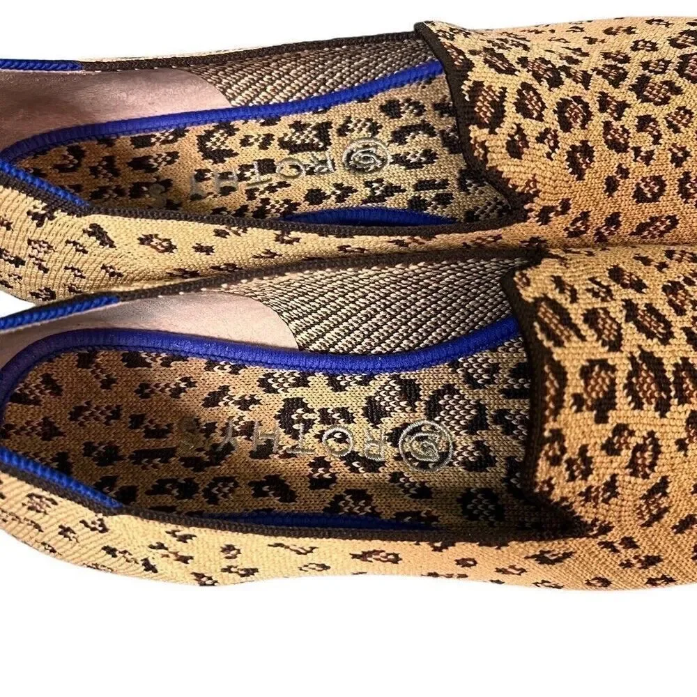 Rothy's Little Cat Textile The Loafer Flat Comfort Shoes Women’s US 9.5 EU 40.5